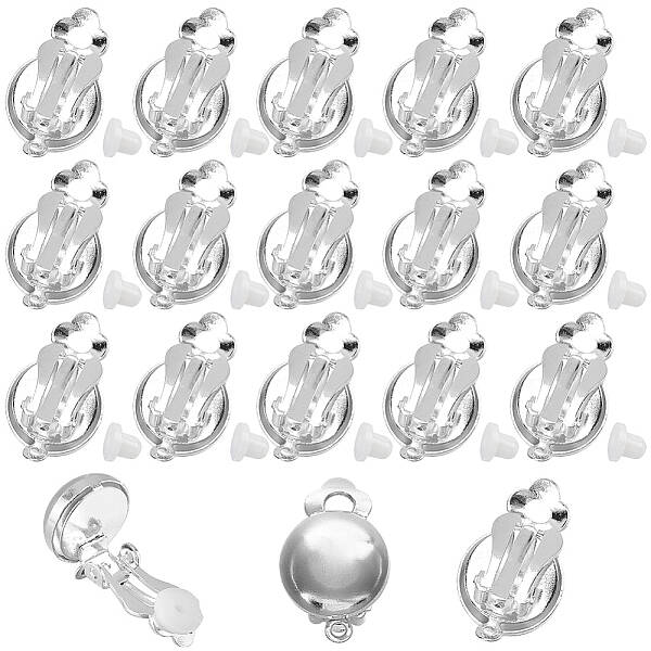 40Pcs Brass Earring Findings