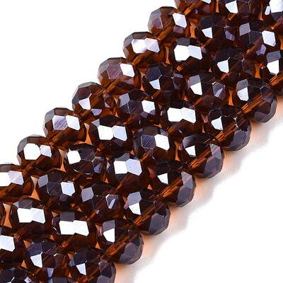 Electroplate Glass Beads Strands