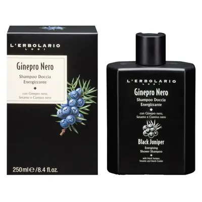 L'Erbolario Black Juniper Energizing Shower Shampoo 250 ml
