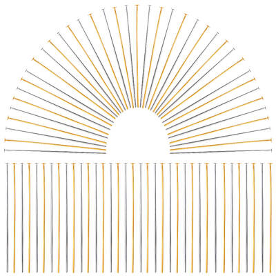 600Pcs 2 Colors Jewelry Findings