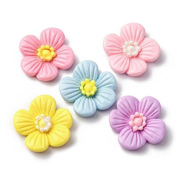 Opaque Resin Cabochons