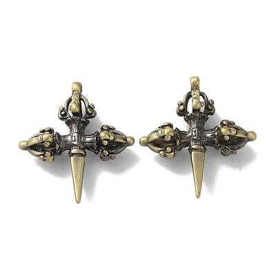 Tibetan Style Brass Pendants