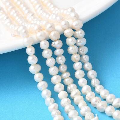 Natural Cultured Freshwater Pearl Beads Strands