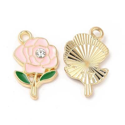 Alloy Enamel Pendants
