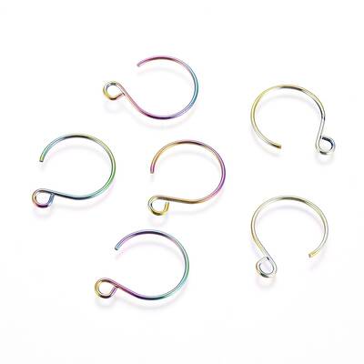 Ion Plating(IP) 304 Stainless Steel Earring Hooks