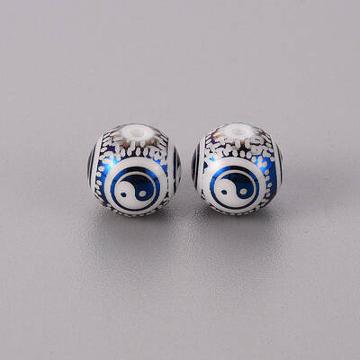 Electroplate Glass Beads