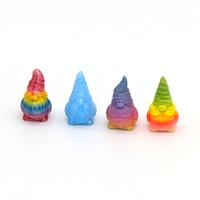 Tiny Gnomes - Micro Gnome Figurines - Four Fun Designs for a Whimsical Touch! - 100 Randomly Selected Decor Gift Magical Orna...