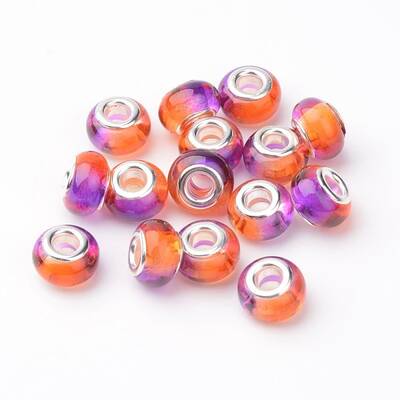 Resin European Beads