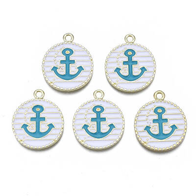 Alloy Enamel Pendants