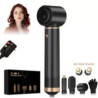 5 in 1 Hair Dryer, Multifunctional Hair Dryer with Replacement Accessories, Hair Styling Tool for Home & Salon Use, Hair Blow...