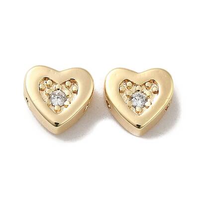Real 18K Gold Plated Brass Beads