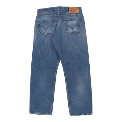 501 Levis Jeans - 32W 30L Blue Cotton