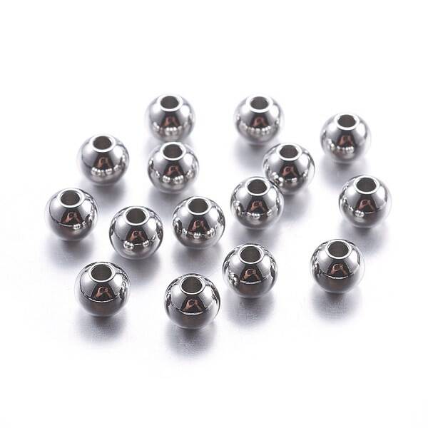 Tarnish Resistant 304 Stainless Steel Beads