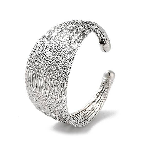Brass Multi Lines Cuff Bangles