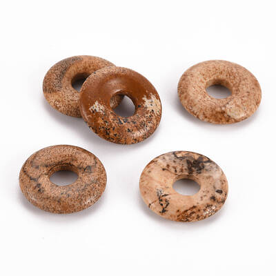 Natural Picture Jasper Pendants