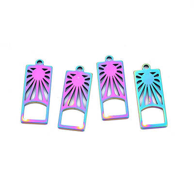 Ion Plating(IP) 201 Stainless Steel Pendants