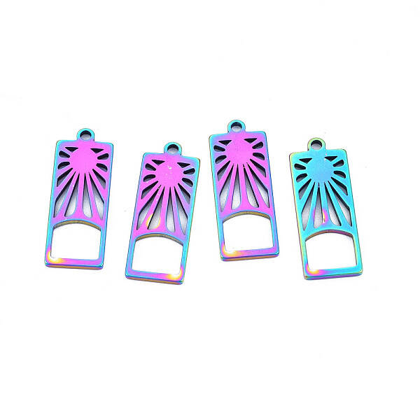 Ion Plating(IP) 201 Stainless Steel Pendants