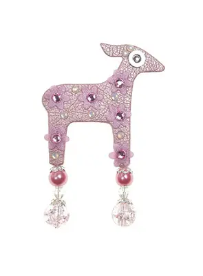 Deers Piccola Cerva Rosa Flowie