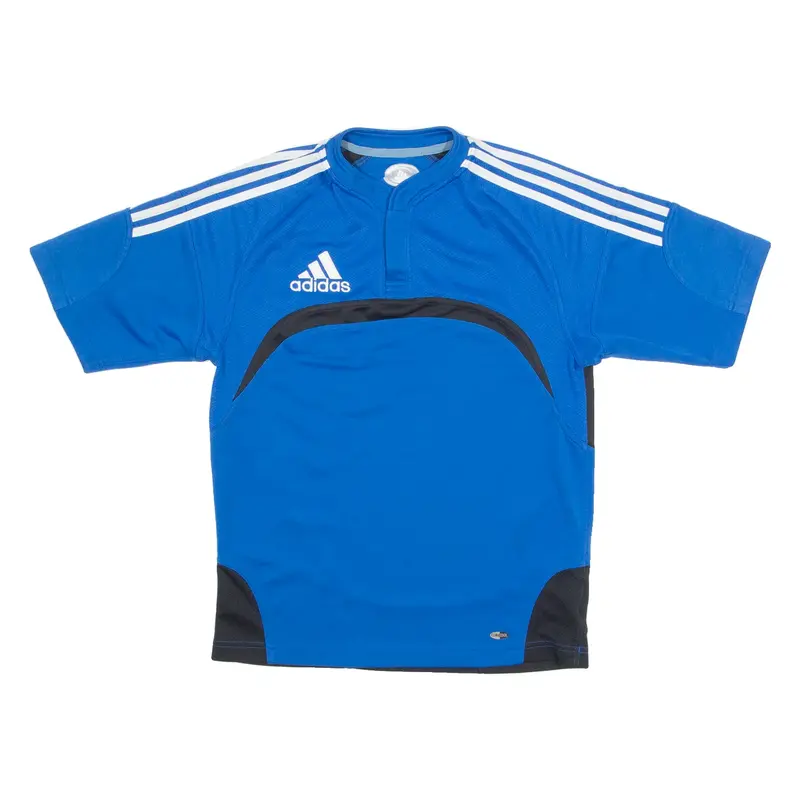 ADIDAS Climacool Mens Polo Shirt Blue S