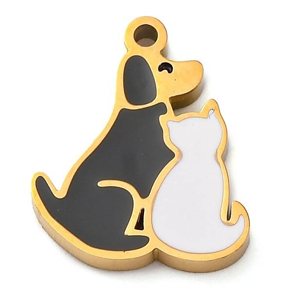 304 Stainless Steel Enamel Charms