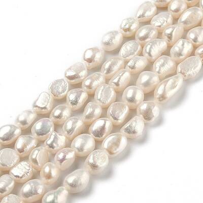 Natural Cultured Freshwater Pearl Beads Strands