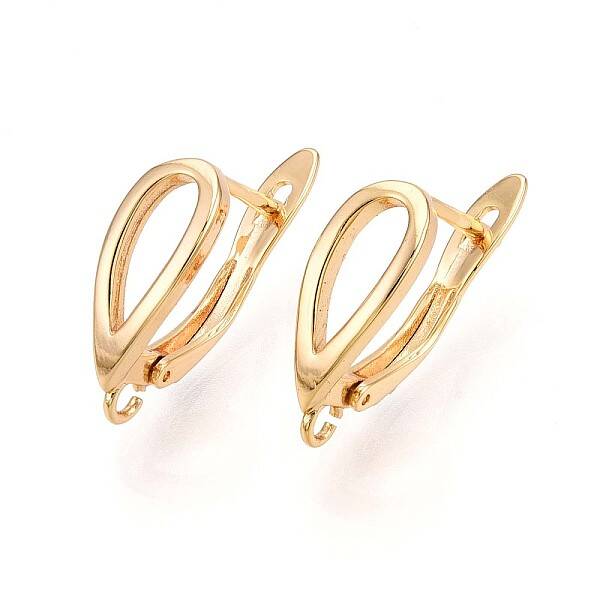 Brass Hoop Earring Finding