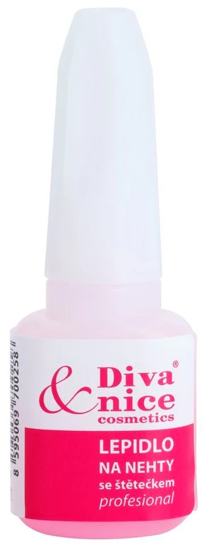 Diva & Nice Cosmetics Accessories nail glue with brush 7 g