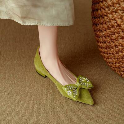 CHIKO Skye Pointy Toe Block Heels Pumps Shoes