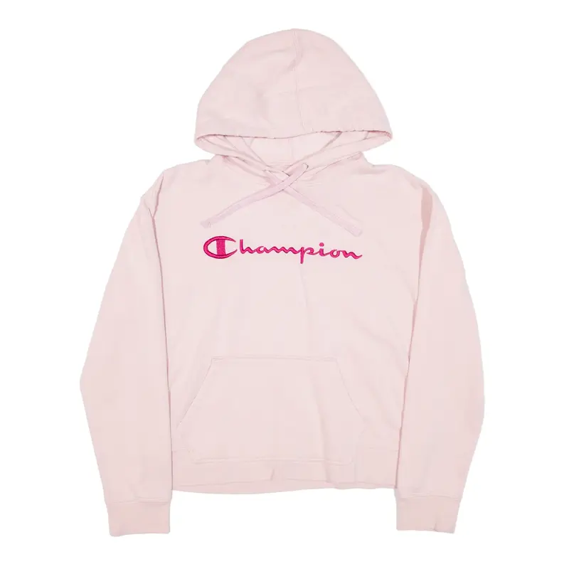 CHAMPION Hoodie Pink Pullover Womens M