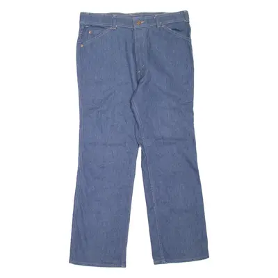 LEVI'S A Skosh More Room Orange Tab Mens Jeans Blue Straight 80s W36 L29