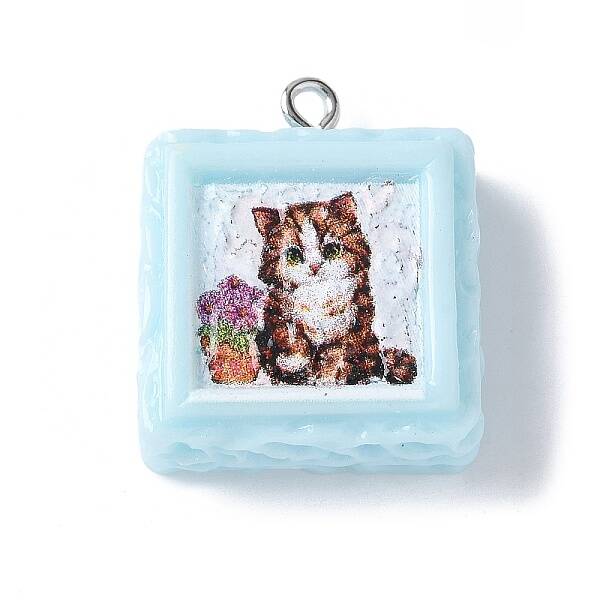 Opaque Resin Pendants