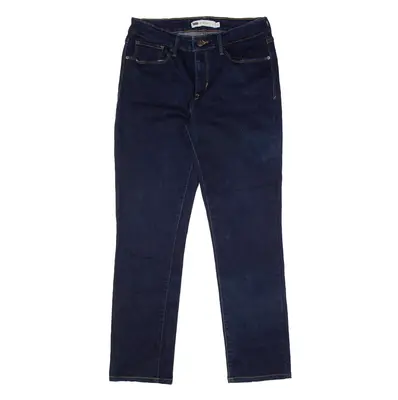 LEVI'S Mid Rise Jeans Blue Denim Regular Skinny Womens W26 L28