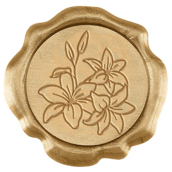 50Pcs Adhesive Wax Seal Stickers
