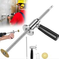 PVC Pipe Inside Cutter with Diamond Grit Cutting Wheel and Handle, Fit for 1-1/2 Inch to 8 Inch, 7 Inch Adjustable Cutting De...