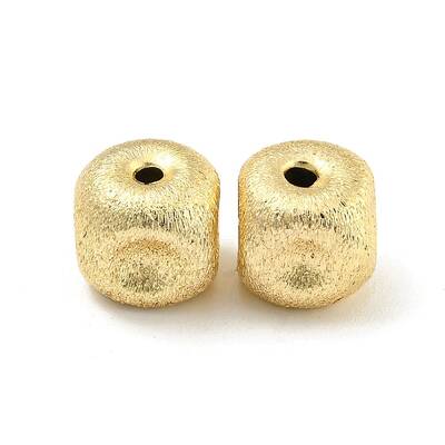 Brass Textured Beads