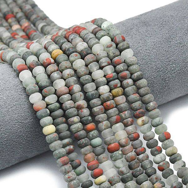 Natural African Bloodstone Beads Strands