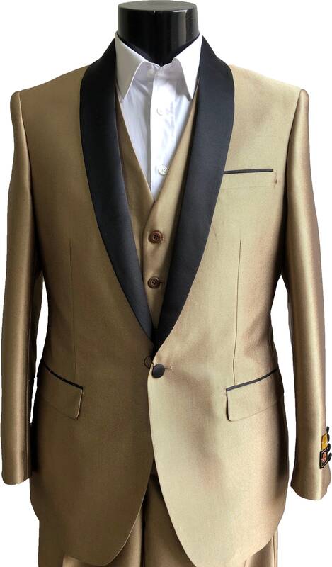 NLO-Shark-Tux	Champagne -  Tuxedo Wholesale  Distributors