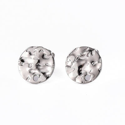 Non-Tarnish 304 Stainless Steel Stud Earring Findings