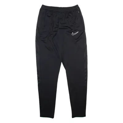 NIKE Womens Track Pants Black Tapered S W24 L28