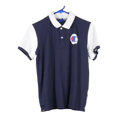 Age 13-14 Champion Polo Shirt - XL Navy Cotton