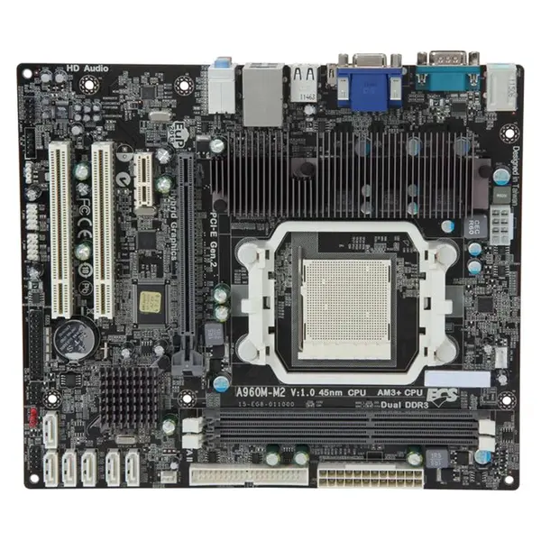 ECS-A960M-M2 ECS Elitegroup AM3+ AMD 760G + SB710 HDMI Micro ATX AMD Motherboard