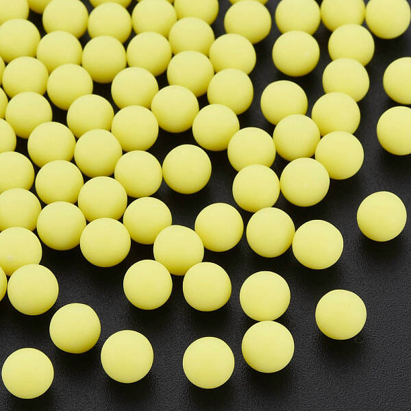 Opaque Acrylic Beads
