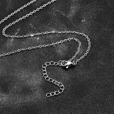 Non-Tarnish 304 Stainless Steel Cable Chain Necklace