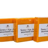 Ammoya Naturals Turmeric and Kojic Soap Multi Pack - 2-5 Bars, Cleanser, Body Wash Radiant Lemon Carrot Lavender Turmerickoji...