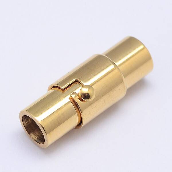Column 304 Stainless Steel Locking Tube Magnetic Clasps