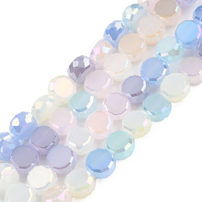 Electroplate Glass Beads Strands