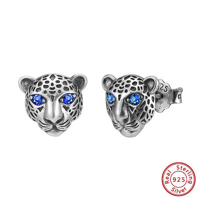925 Sterling Silver Micro Pave Cubic Zirconia Stud Earrings