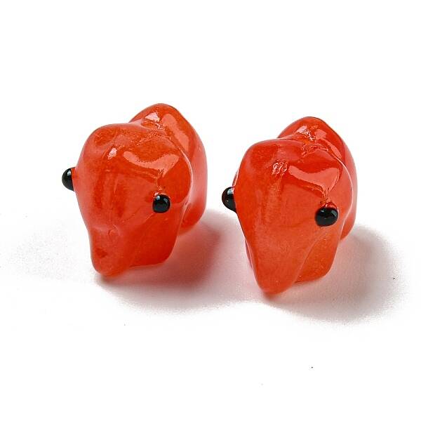 Handmade Transparent Glass Beads