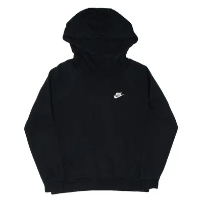 NIKE Womens Black Hoodie M