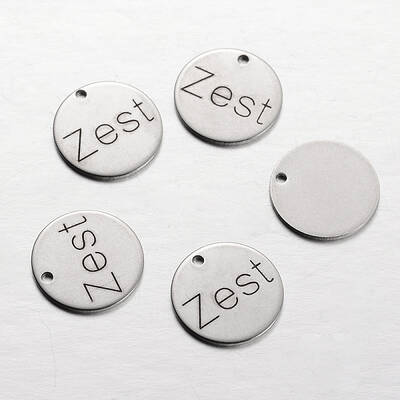 Non-Tarnish Spray Painted 201 Stainless Steel Charms